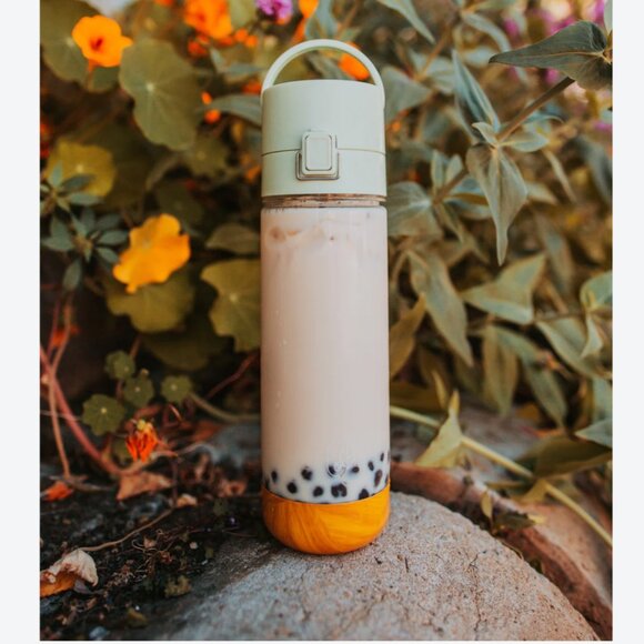 New In Box BobaMate Boba Bottle Honeydew Pastel Green - Picture 5 of 12